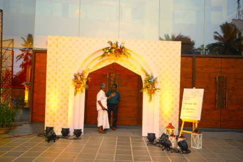 udaya palace conventional centre kowdiar reception event