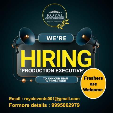 EVENTS JOB HIRING ,TEAM ROYAL EVENTS